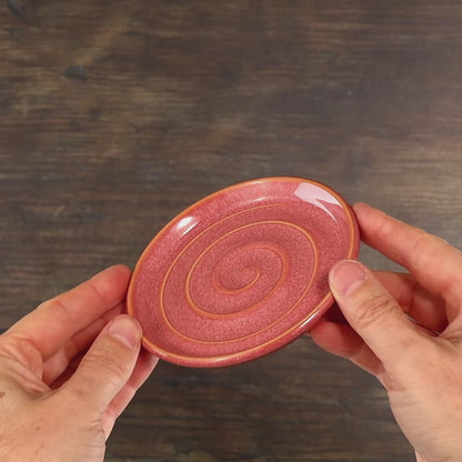 Coral Spiral Soap Dish