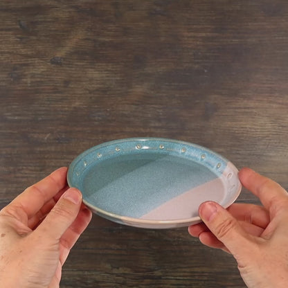 Coastal Blue & White Small Plate