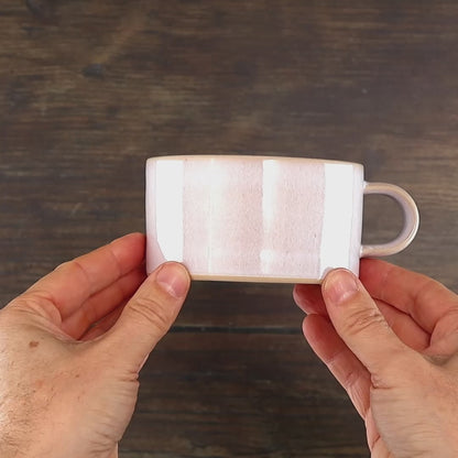 White Cappuccino Cup