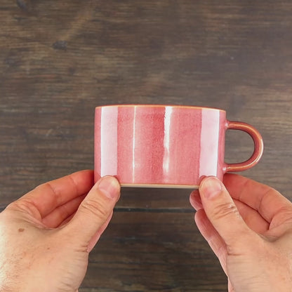 Coral Cappuccino Cup