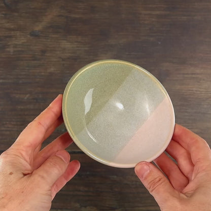 Small Pale Green & White Bowl