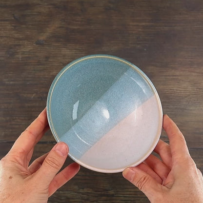 Medium Coastal Blue & White Bowl