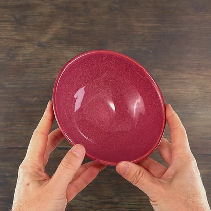 Medium Crimson Bowl