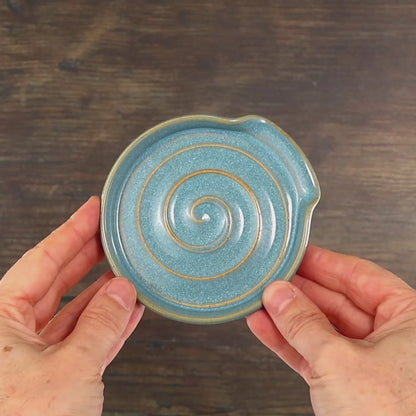 Coastal Blue Spiral Spoon Rest