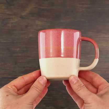 Coral & Sand Mug – Two-Tone